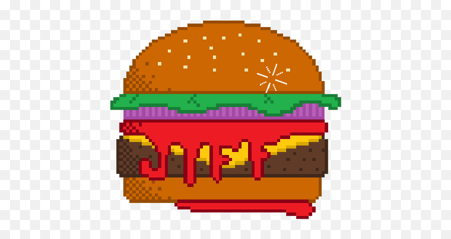 Lunch Stickers For Android Ios - Hamburger Gif Transparent Emoji,Lunch Emoji