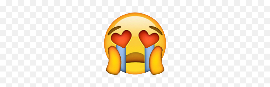 Heart Eye Crying Emoji Same - Crying In Love Emoji,Eye Heart Emoji