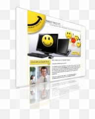 Smiley Face PC - Web Design Appeal Call Us Emoji