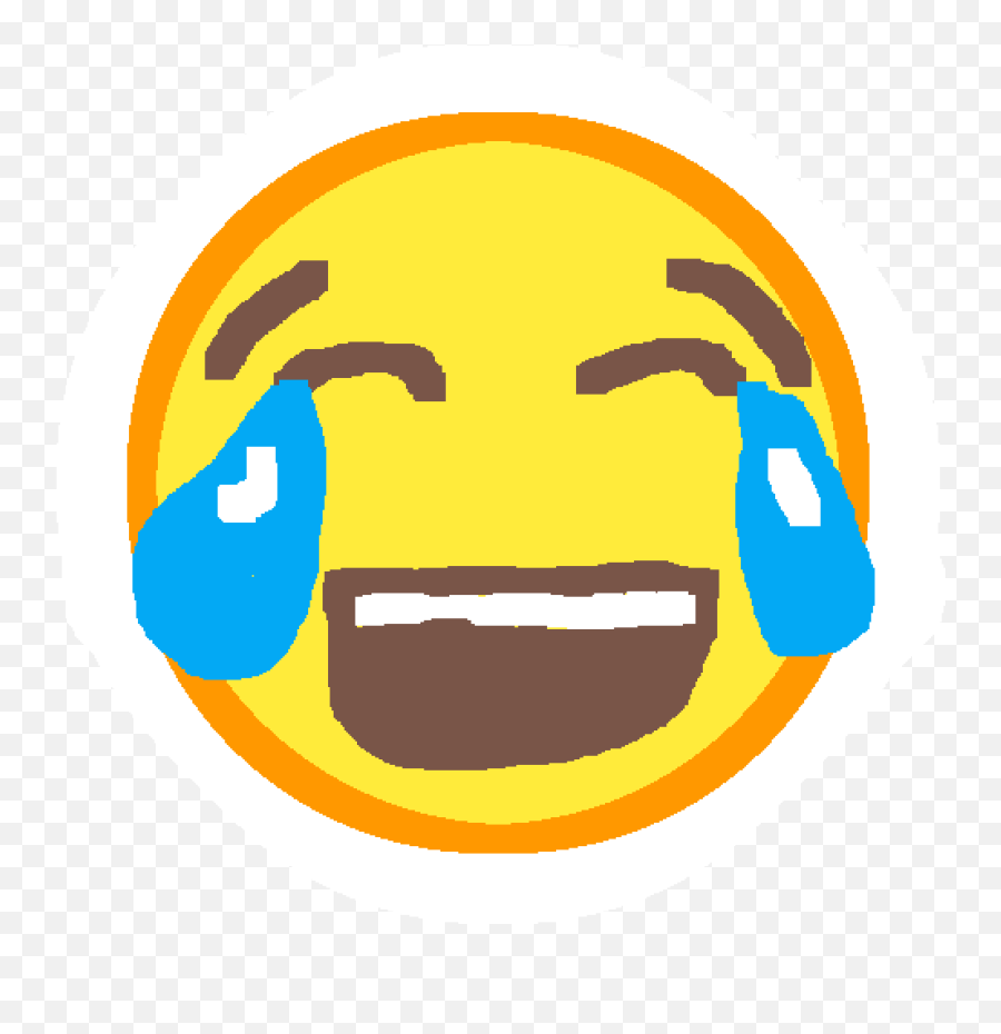Pixilart - Smiley Emoji,Laughing Emoji Text