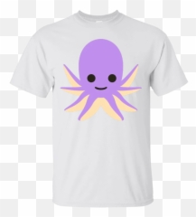 Octopus Emoji T - Cartoon,Octopus Emoji