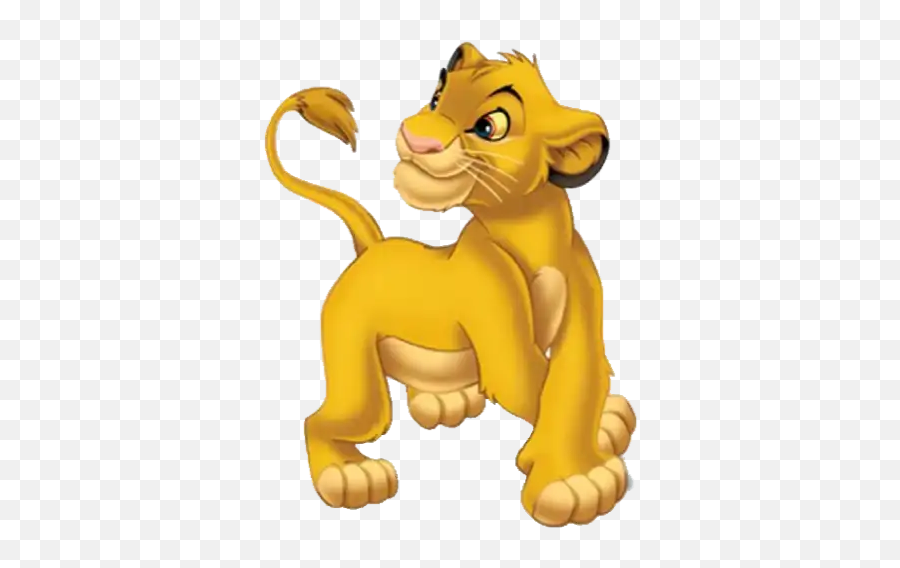 Simba Calaamadaha Dhejiska Ah Ee Loogu Talagalay Whatsapp - Lion King Simba As A Cub Emoji,Simba Emoji