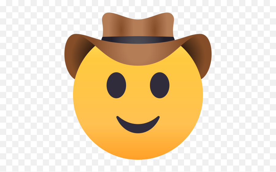 Emoji Hat Cowboy Hats Leather Cowboy Hats - Happy,Cowboy Hat Emoji