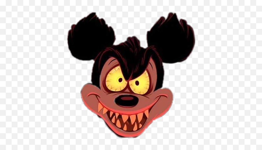 Mickey Mickeymouse Mouse Maus Scary - Supernatural Creature Emoji,Kev Emoji