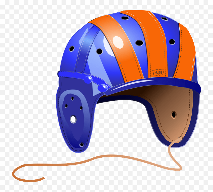 1940u0027s Leather Football Helmet Clipart Free Download - Bicycle Helmet Emoji,Football Helmet Emoji