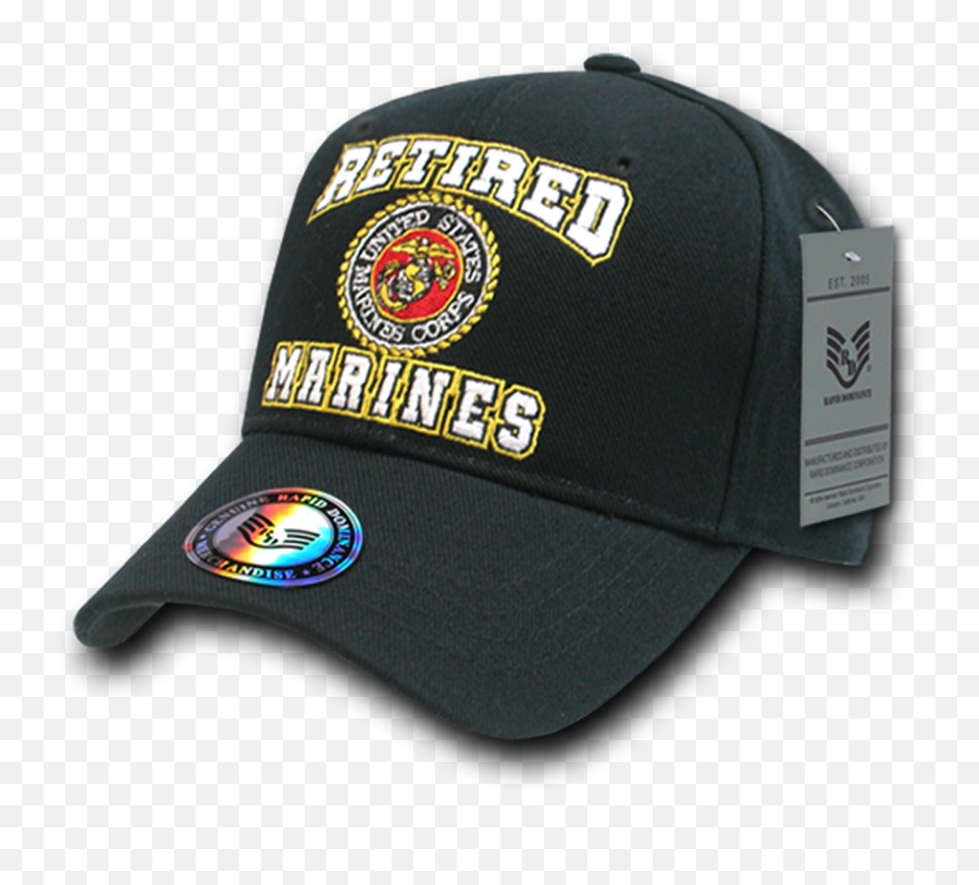 Us Marines Official Licensed Shield Blackrednavy Blue - For Baseball Emoji,Emoji Snapback