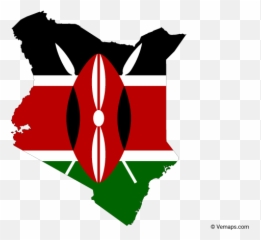 Flag Map of Kenya Free Vector Maps flag - Emoji