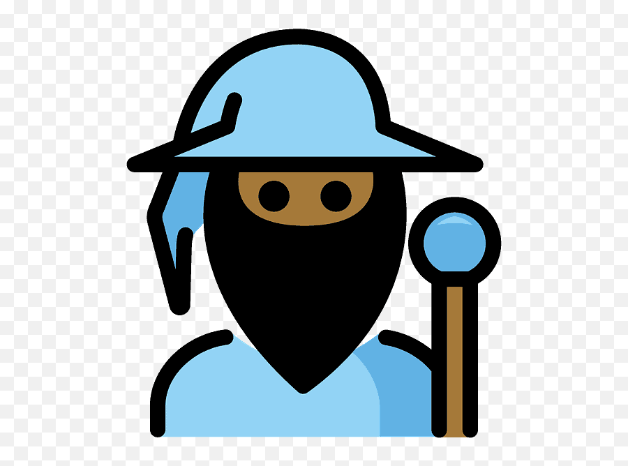 Man Mage Emoji Clipart - Openmoji,Mage Emoji