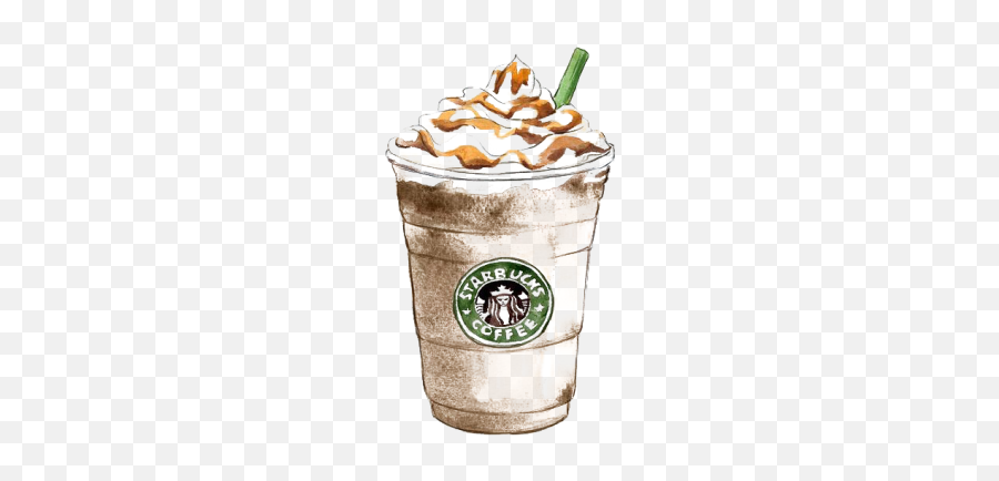 Starbucks Png And Vectors For Free Download - Dlpngcom Cute Printable Starbucks Stickers Emoji,Frappe Emoji