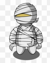 Mummy Free To Use Clip Art - Halloween Cute Mummy Cartoon Emoji,Mummy Emoji