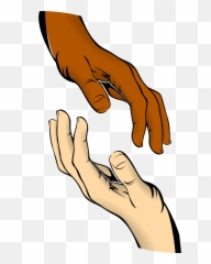 Finger Clipart Blessing Hand - Hands Touching Art Emoji