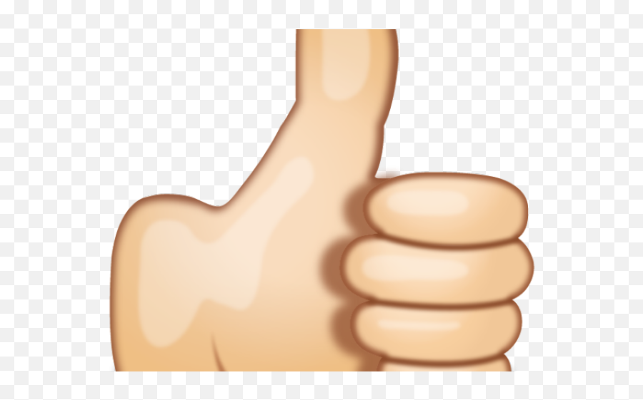 Hand Emoji Clipart Hand Signal - Cartoon Thumbs Up Transparent Background,X Ray Emoji