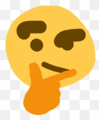 Thonk Transparent Picture - No Background Emoji
