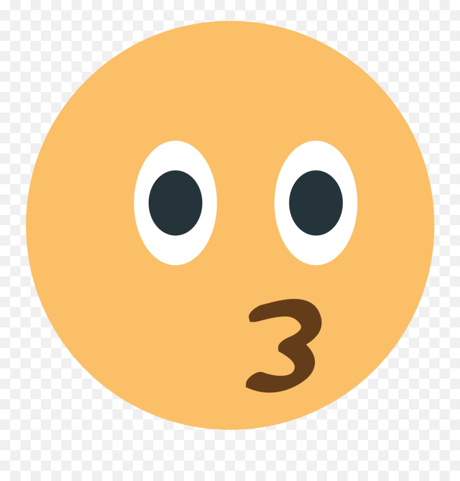 Emojione1 1f617 - Circle Emoji,Om Emoji