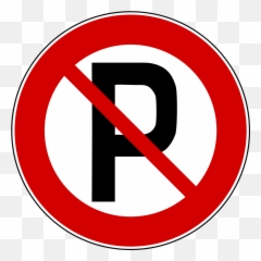 Italian Traffic Signs - Dont Litter Parking Emoji