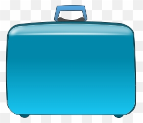 Luggage Vintage Suitcase Transparent - Blue Suitcase Clipart Emoji,Briefcase Paper Emoji