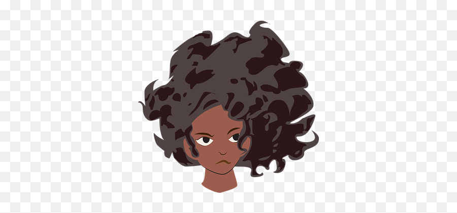 Free Hair Girl Vectors - African American Women Emotional Intelligence Emoji,Black Hair Girl Emoji