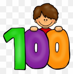 Library Of 100 Clipart Images Png Files - 100 Days Of School Clipart Emoji,100 Hundred Emoji