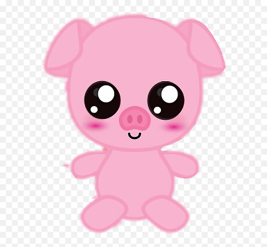 Cute Pig Piggy Cutie Art Drawing - Lilo Y Stitch Angel Emoji,Cute Pig Emoji