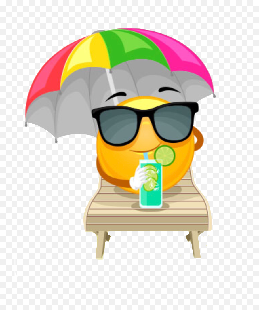 Freetoedit Sticker Stickers Sunglasse Sunshine Smileyfa - Cartoon Emoji,Sunshine Emoji