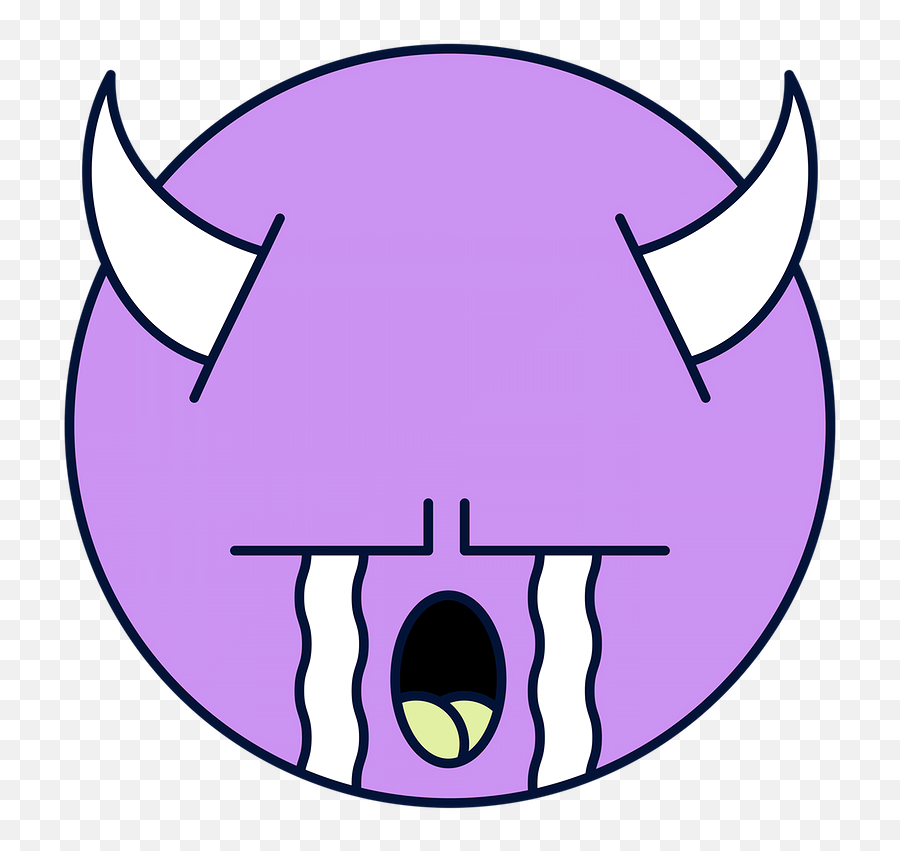 Download Premium Image Of Sad Face Emoji Portrait - Portable Network Graphics,Emoji Devil