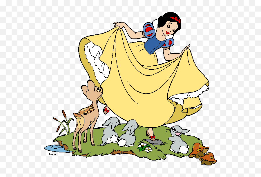 House Clipart Seven Dwarfs House Seven - Snow White And Her Animal Friends Clipart Emoji,Snow White Emoji