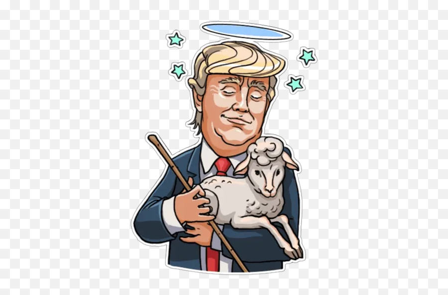 Mr Trump 1 Stickers For Whatsapp - Trump Telegram Emogis Emoji,Trump Emoji Android