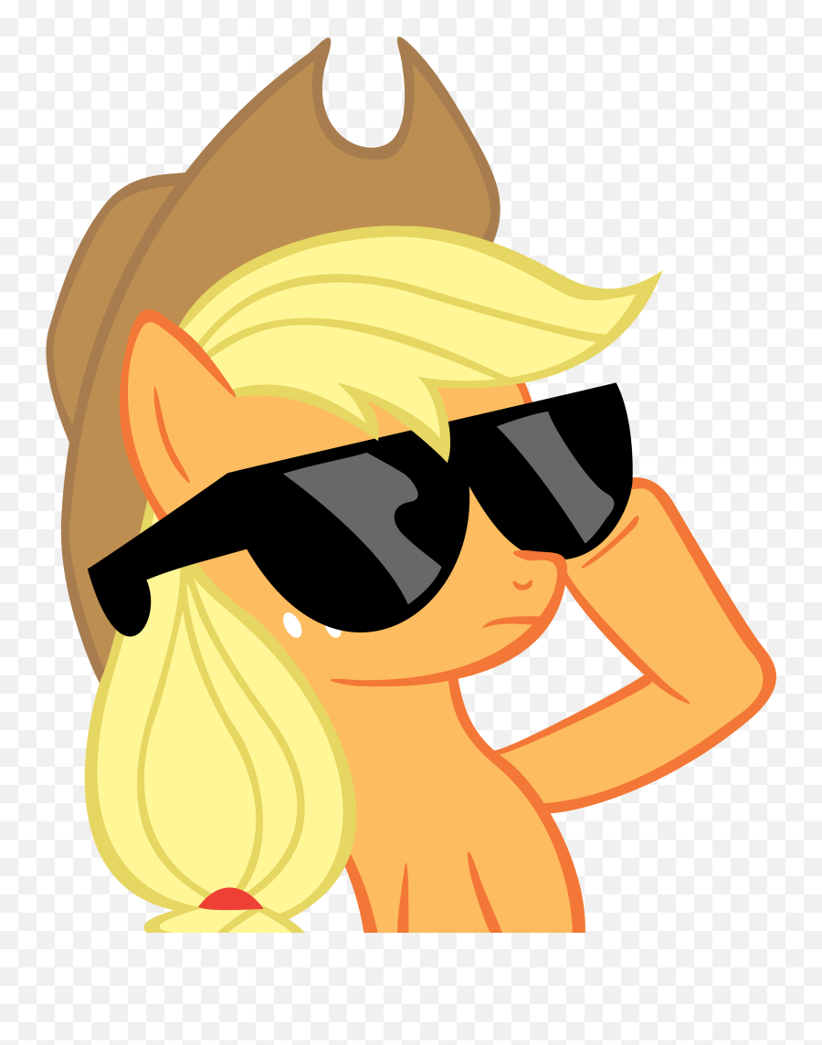 Sunglasses Clipart Dank Sunglasses - Funny My Little Pony Emoji,Tipping Hat Emoji