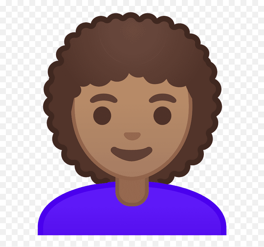 Woman Emoji Clipart - Google Android Female Emoji,Brown Girl Emoji