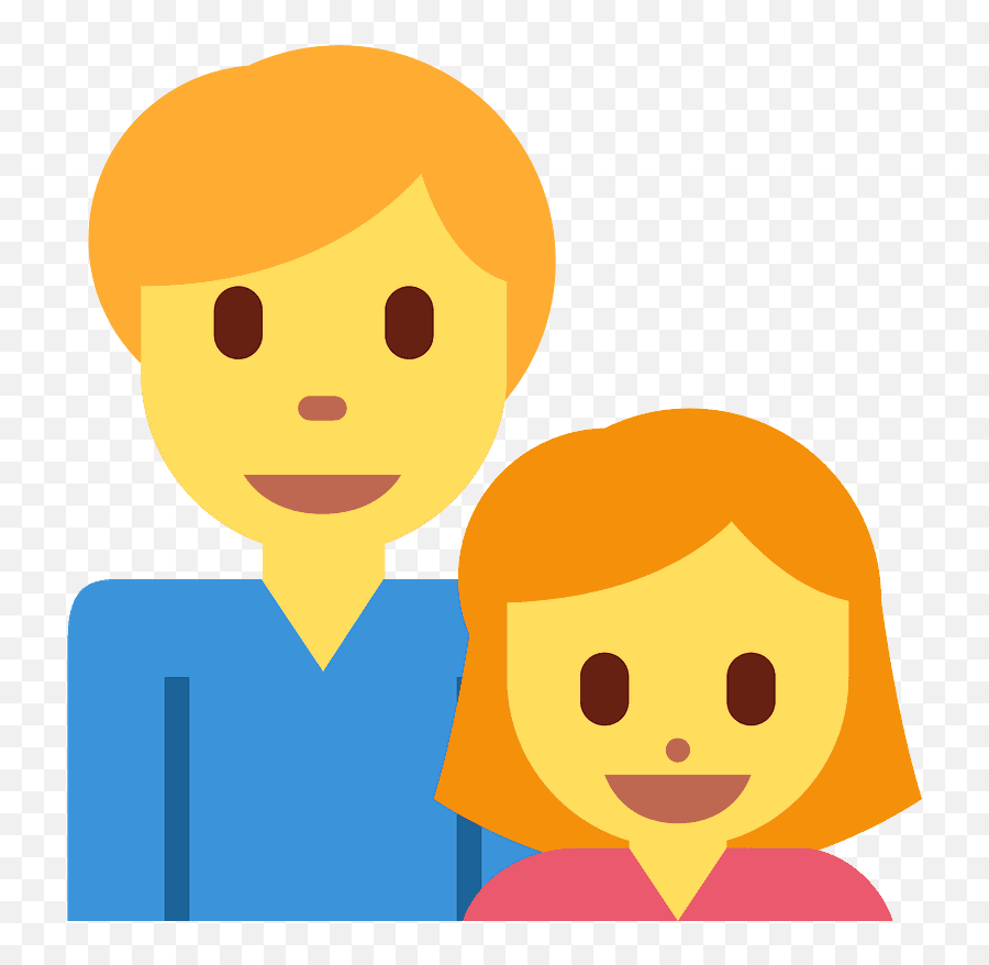 Family Man Man Girl Emoji Clipart Free Download - Father And Mother Emoji,Girl Emoji