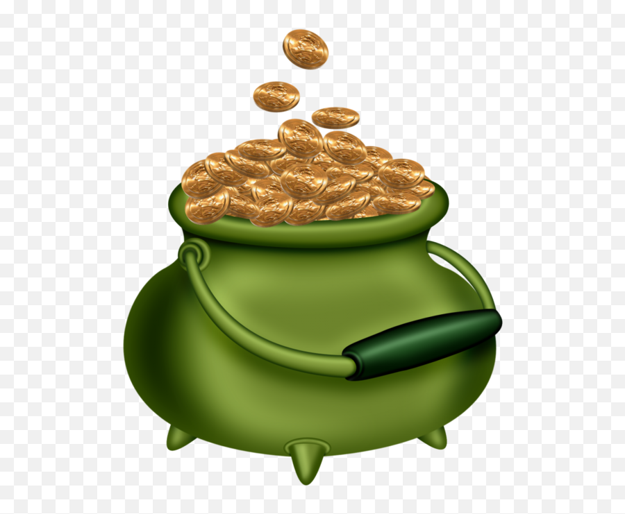 Gold Clipart St Patricks Day Gold St - St Day Pot Of Gold Png Emoji,Pot Of Gold Emoji