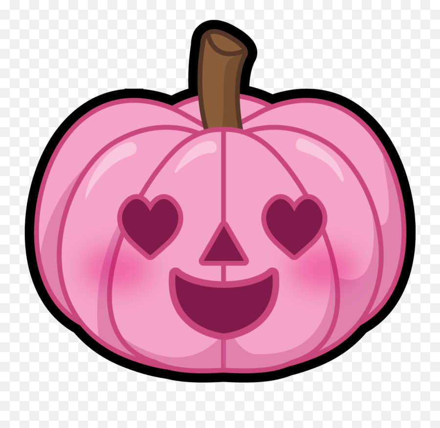 Pink Pumpkin Png - Halloween Pink Pumpkin Clipart Emoji,Pumpkin Emoji Png