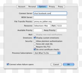 Facebook Chat In Adium - Technology Applications Emoji