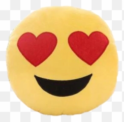 Coussin Emoji Coeur - Apaixonado
