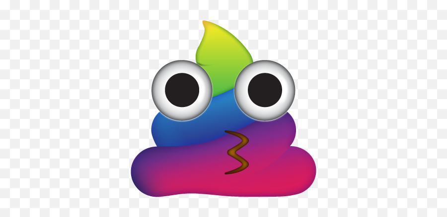 Dopey Emoji Poo - Cartoon,Chrome Emojis