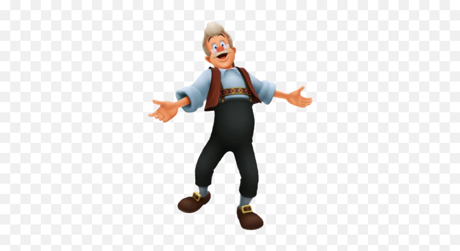 Geppetto Disney Wiki Fandom - Geppetto Kingdom Hearts Emoji,Mustache Man Emoji
