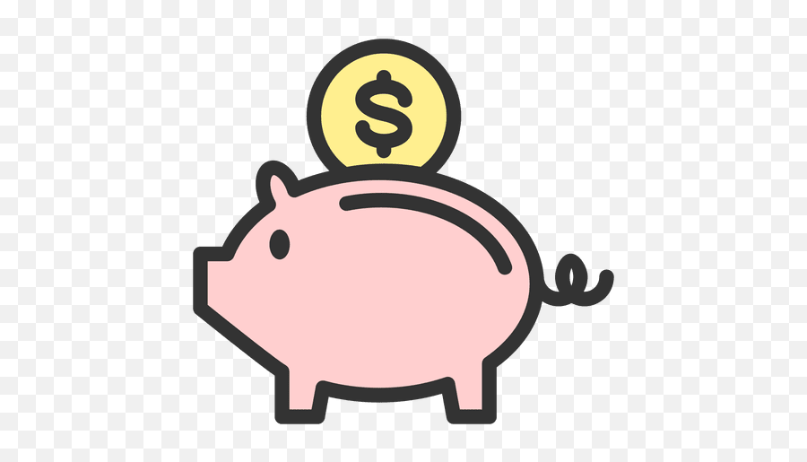 Pig Money Box - Transparent Background Piggy Bank Png Emoji,Piggy Emoticon