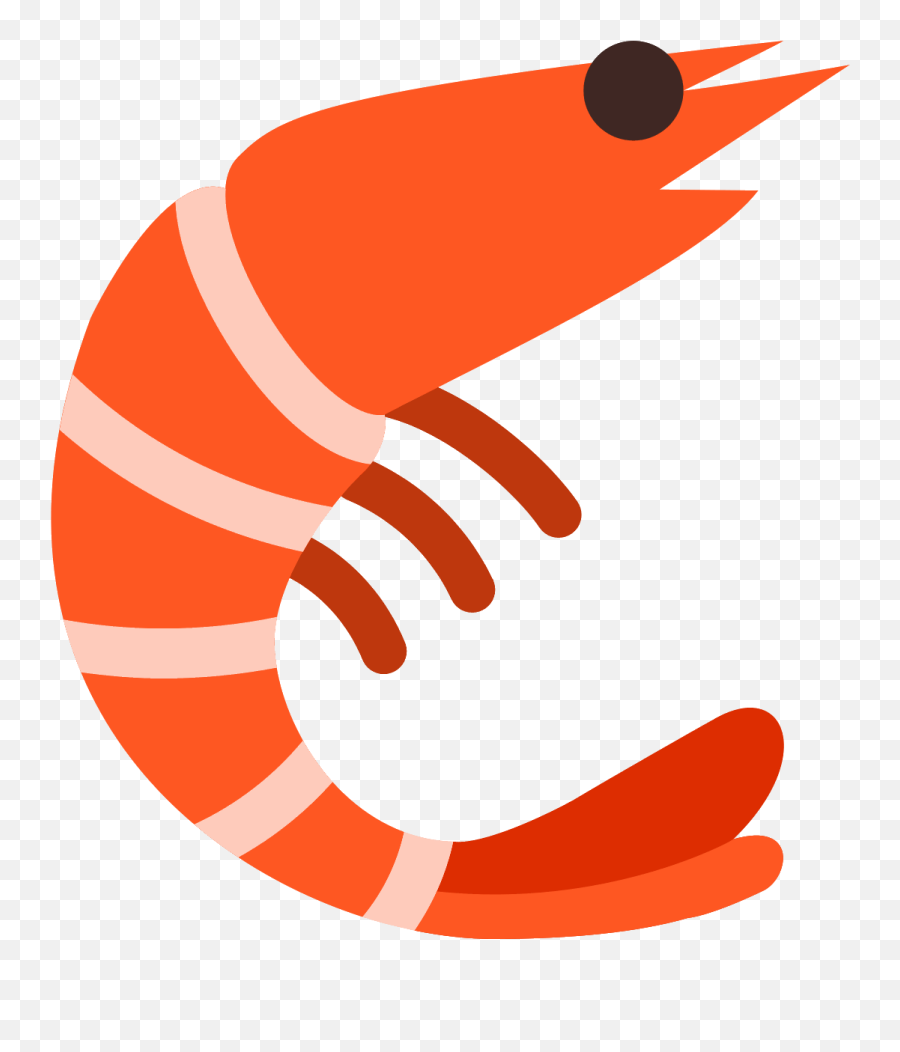 Collection Of Free Shrimp Vector Gambar - Shrimp Icon Png Emoji,Shrimp Emoji