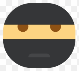 Ninja Face Png Picture - Circle Emoji,Ninja Emoticon