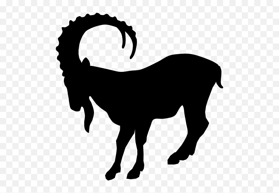 Mountain Goat Sticker - Mountain Goat Silhouette Emoji,Goat Emoji