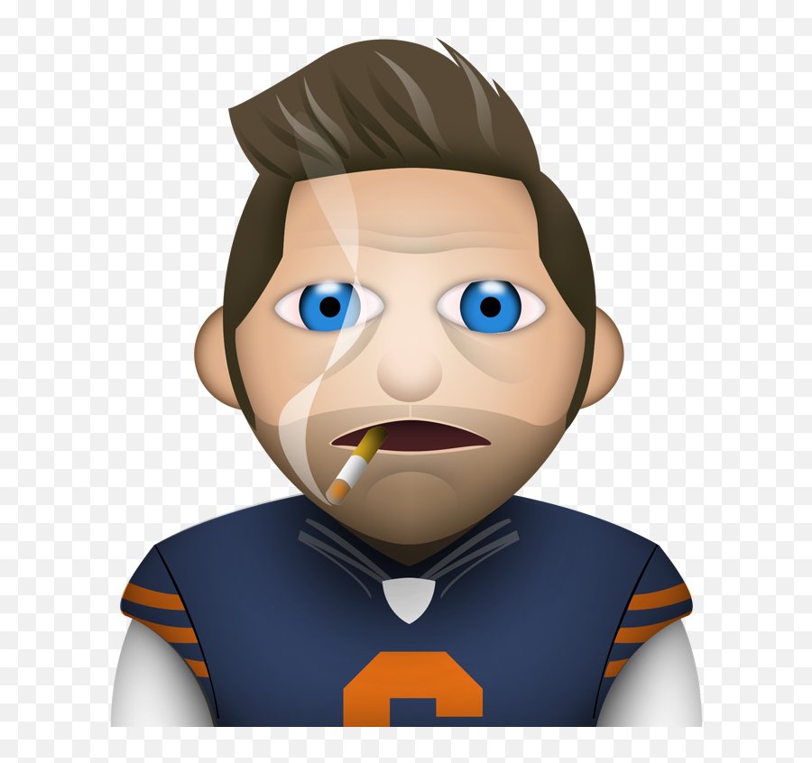 Top 40 Fantasy Football Emojis - Jay Cutler The Goat,Dabbing Emoji