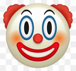 Top New Emojis Stickers For Android Ios - Clown Face Png