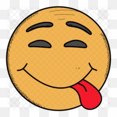 Crazy Emoji Icon - Smiley