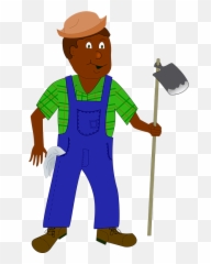 Free Farmer Tractor Vectors - African Farmer Clipart Emoji,Cigar Emoticon