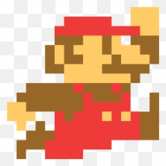 8 Bit Mario Png Emoji
