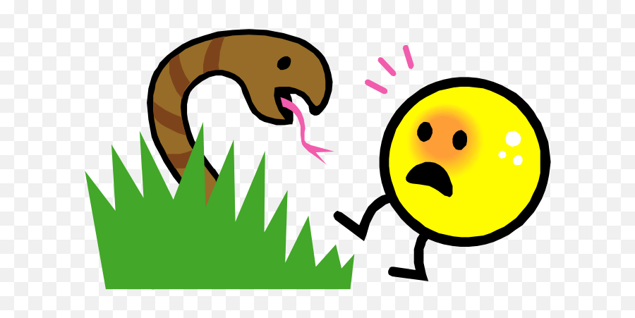 Quia - Connotation And Denotation Of Snake Emoji,Emoticon Asustado