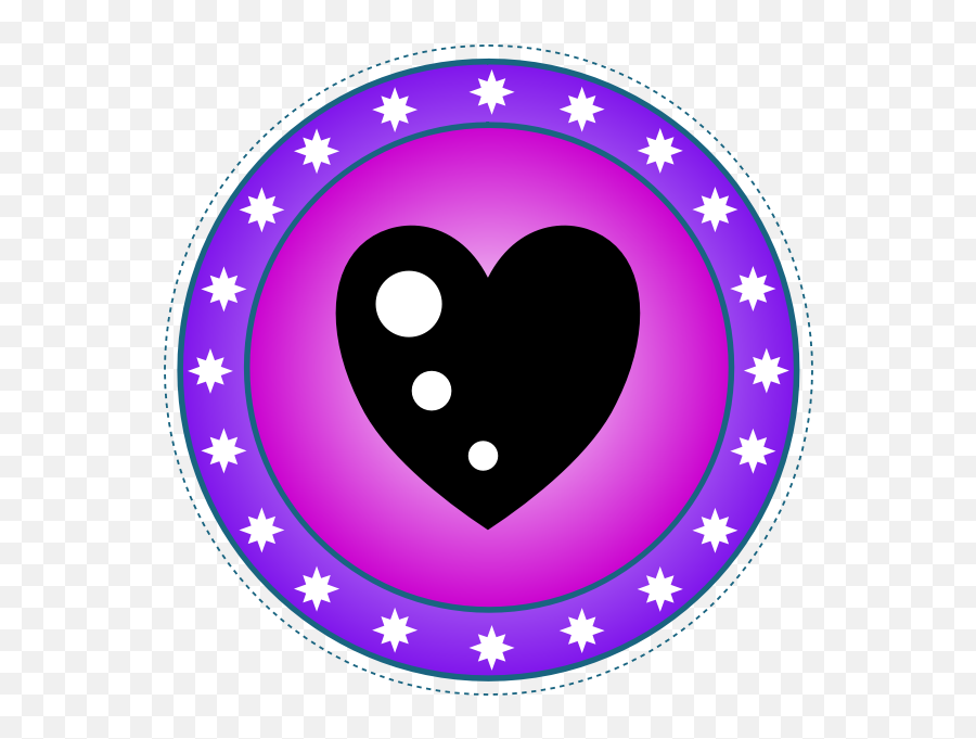 Purple Heart Badge Vector Clip Art - Comedy Store Logo Png Emoji,Purple Video Game Emoji