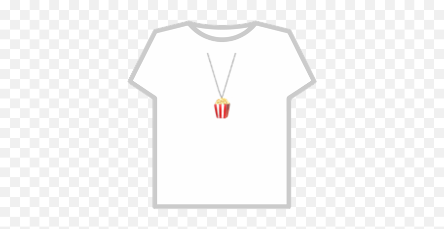 Popcorn - T Shirt For Roblox Emoji,Popcorn Emoji