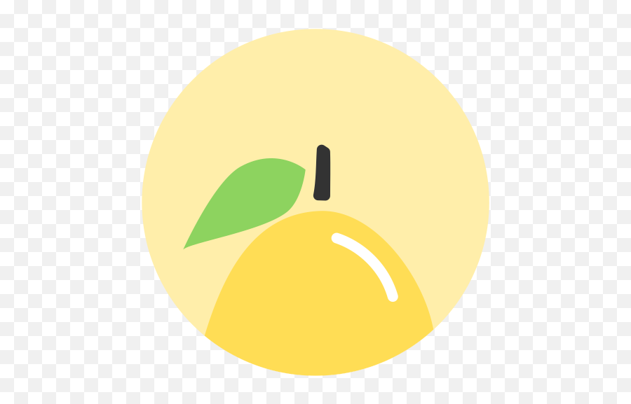 Lemon Icon Minimal Fruit Iconset Alex T - Circle Emoji,Lemon Emoji