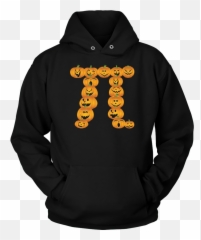Pumpkin Pi Math Funny Pumpkin Emoji Halloween Shirt - My Other Shirt Is At Your House Hoodie,Pi Symbol Emoji